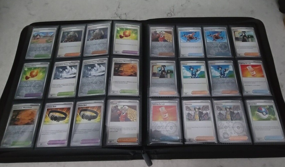 Paldea Evolved Binder - Complete Base Set w/ Reverse Holo & Energy - 381 Cards