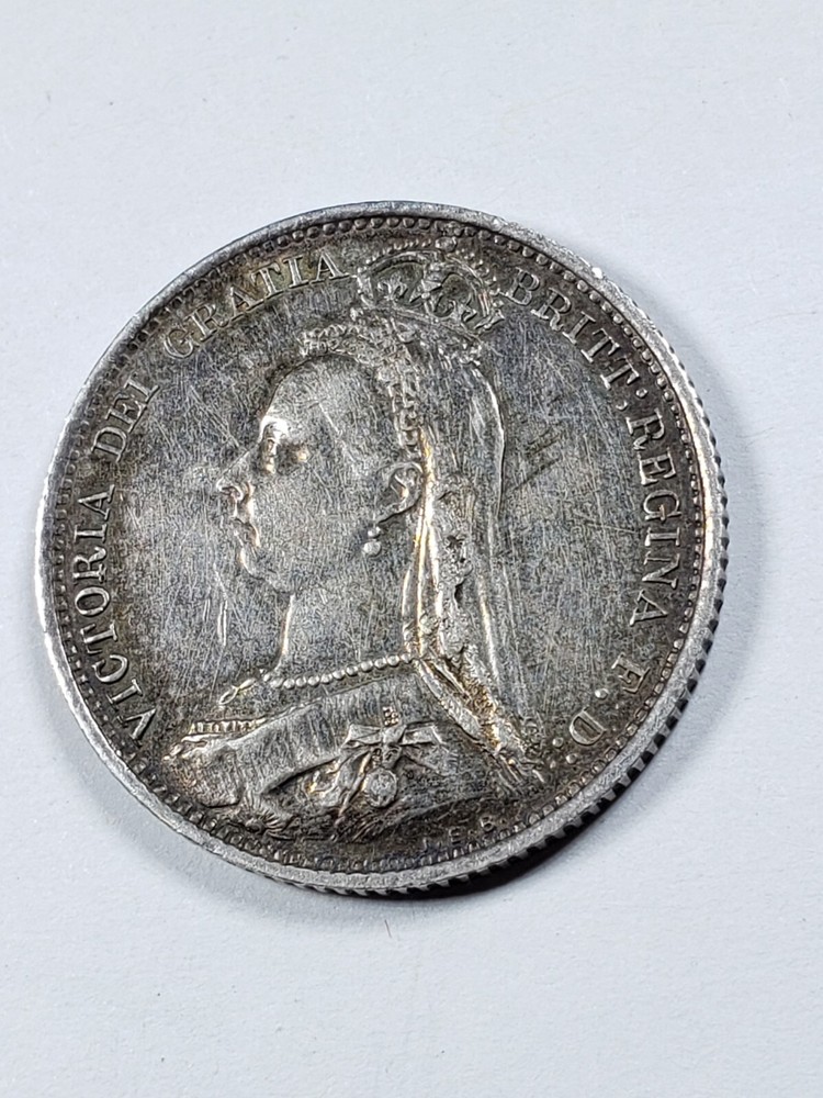 1887 Six Pence Great Britain