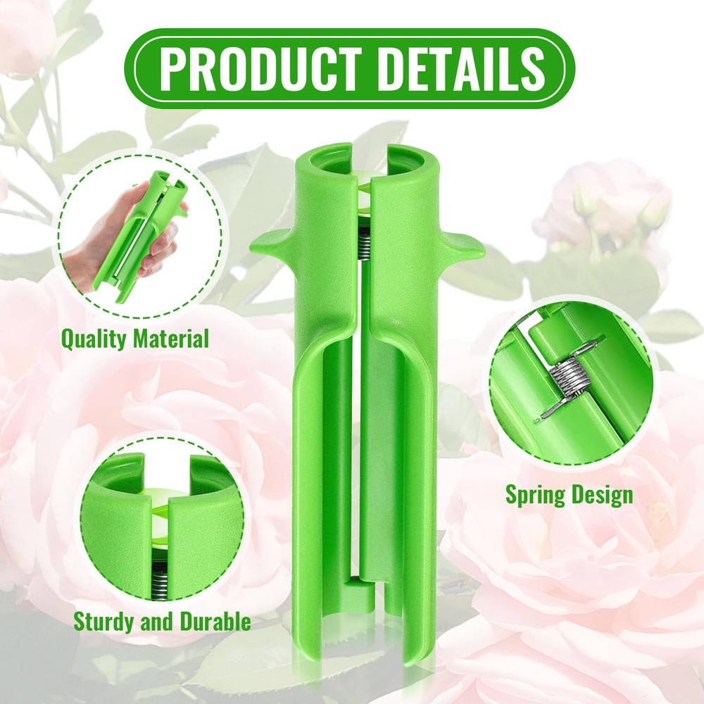 2 Pcs Rose Thorn Stripper Tool,Rose Thorn Stripper Tool Used for Removing Lea...