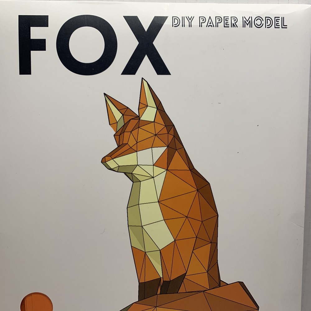 3D Papercraft Model-Fox -FOXTOR