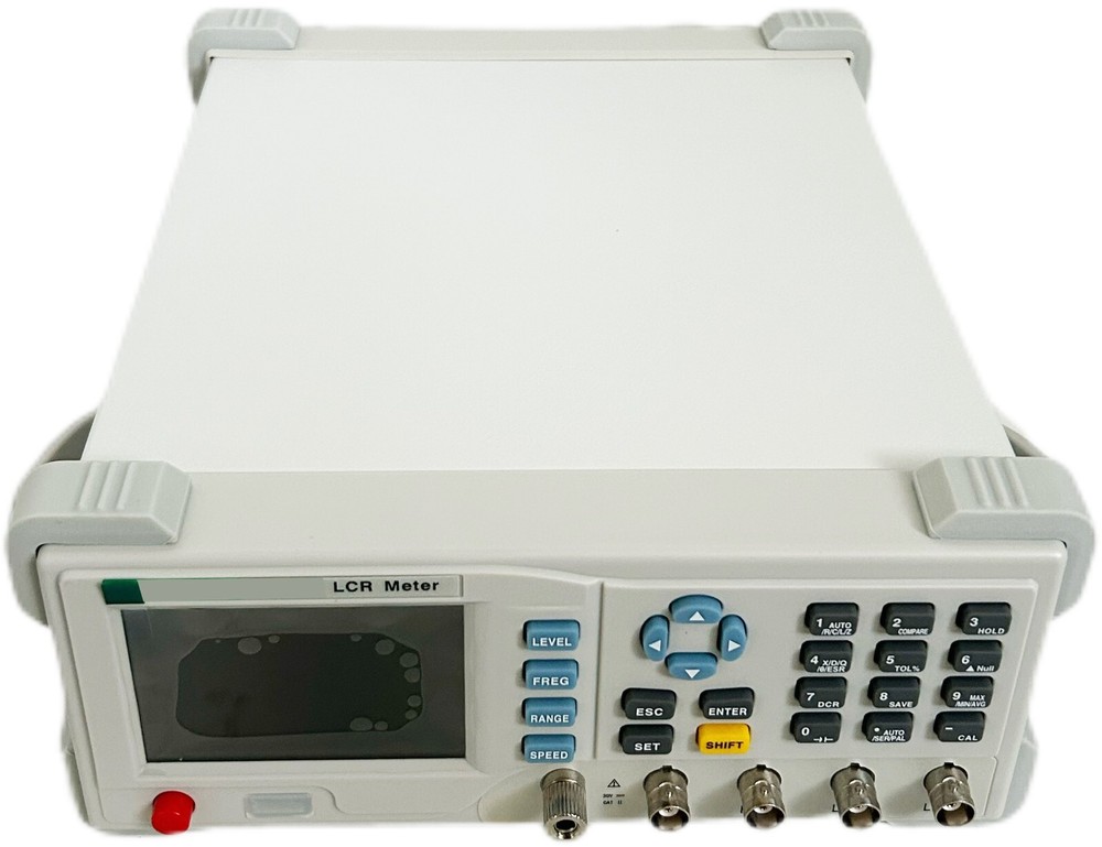 Benchtop LCR Meter Digital Bridge Communication USB Device RS232 Handle 100kHz