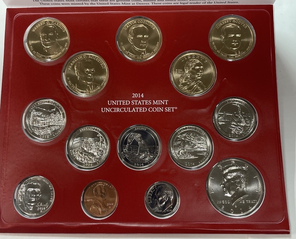 2014 US Mint Uncirculated Set