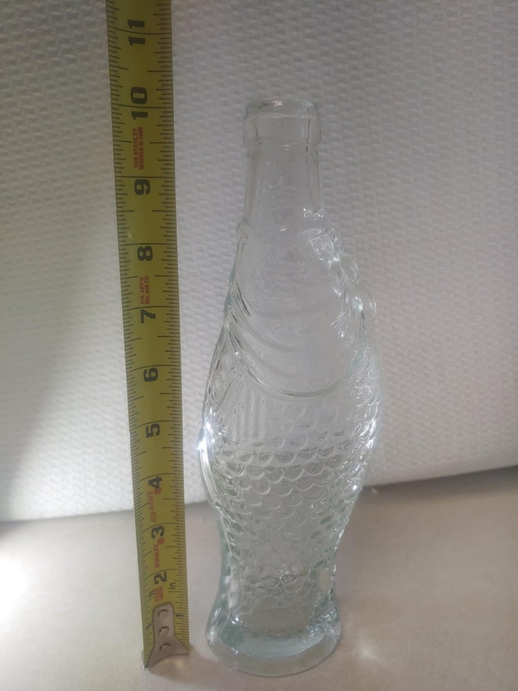 vintage fish bottle