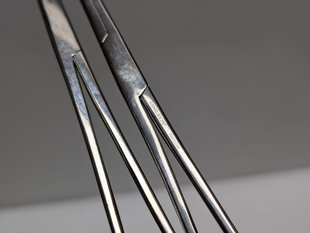 4 pcs. Assorted Forceps JARIT 105-196 CODMAN 32-4121 (USED).