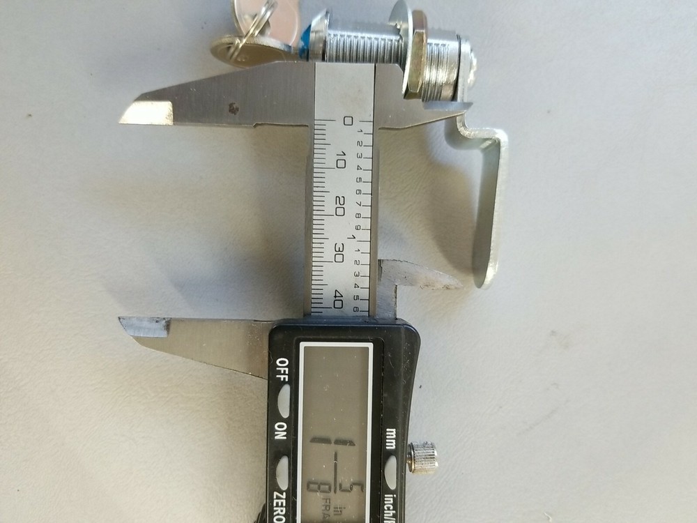 (2) RV Camper Baggage Compartment Door Cam Secure Lock Latch Assemblys