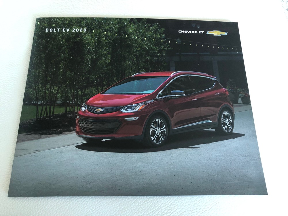 2020 CHEVY BOLT EV 20-page Original Sales Brochure