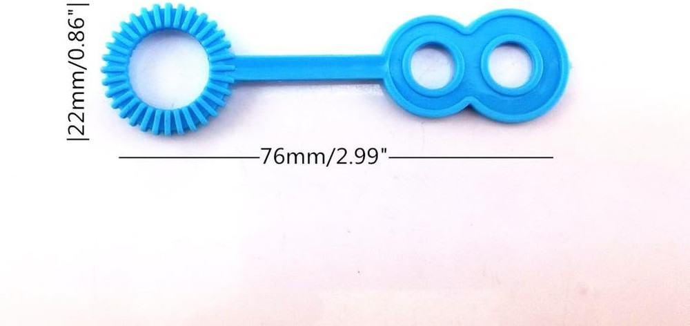 50pcs Blue Bubble Wands