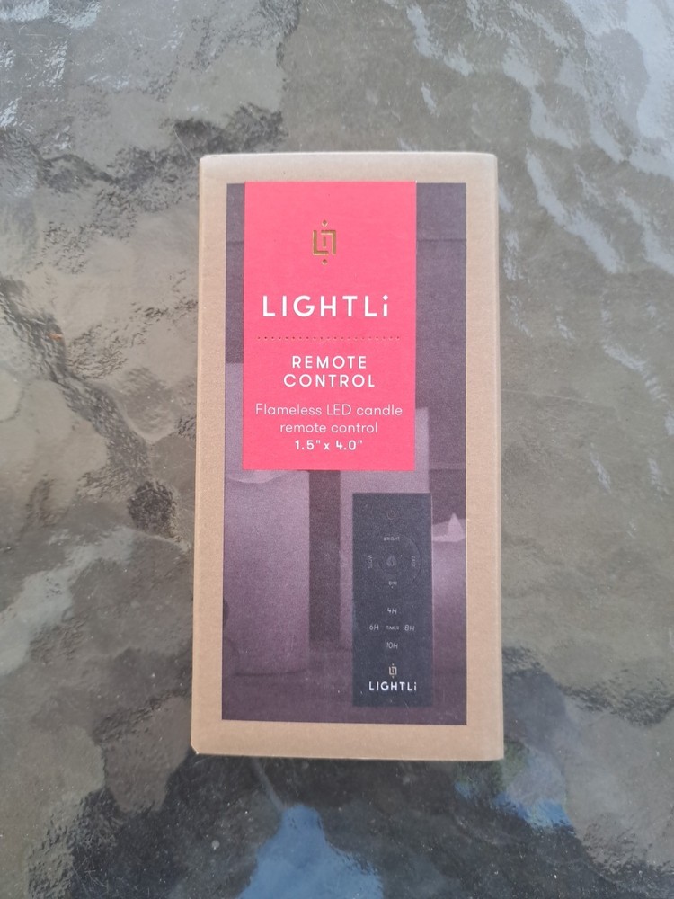 LIGHTLi - Multi Function Remote Control For Lightli Brand Candles