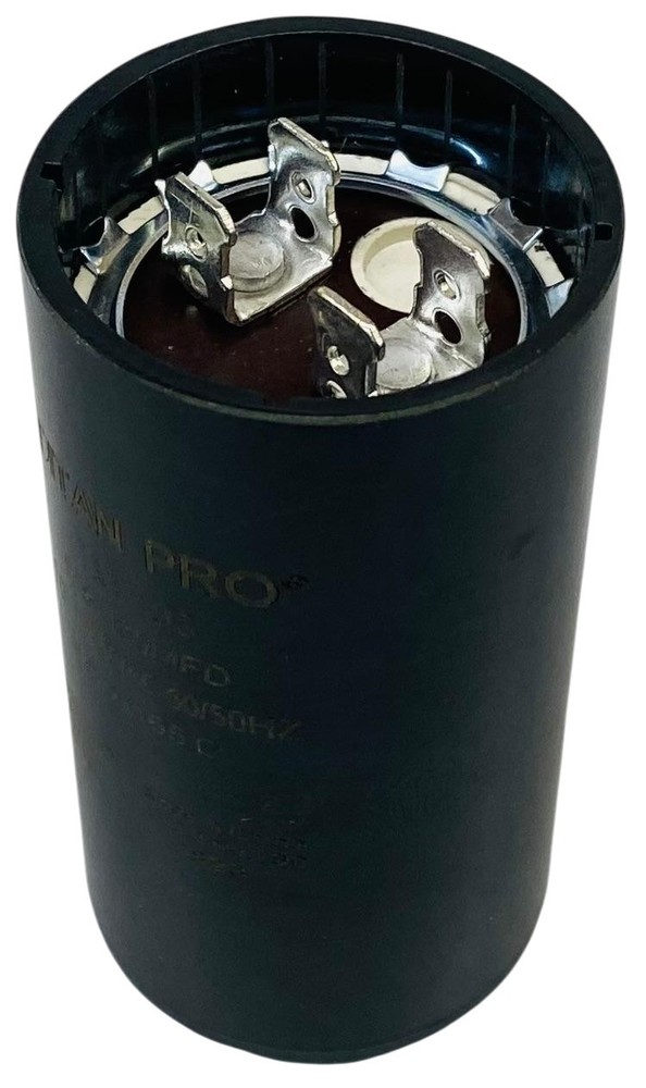 PMJ108-1, Packard Start Capacitor, Round, 108-130 Mfd., 110-125 Volt