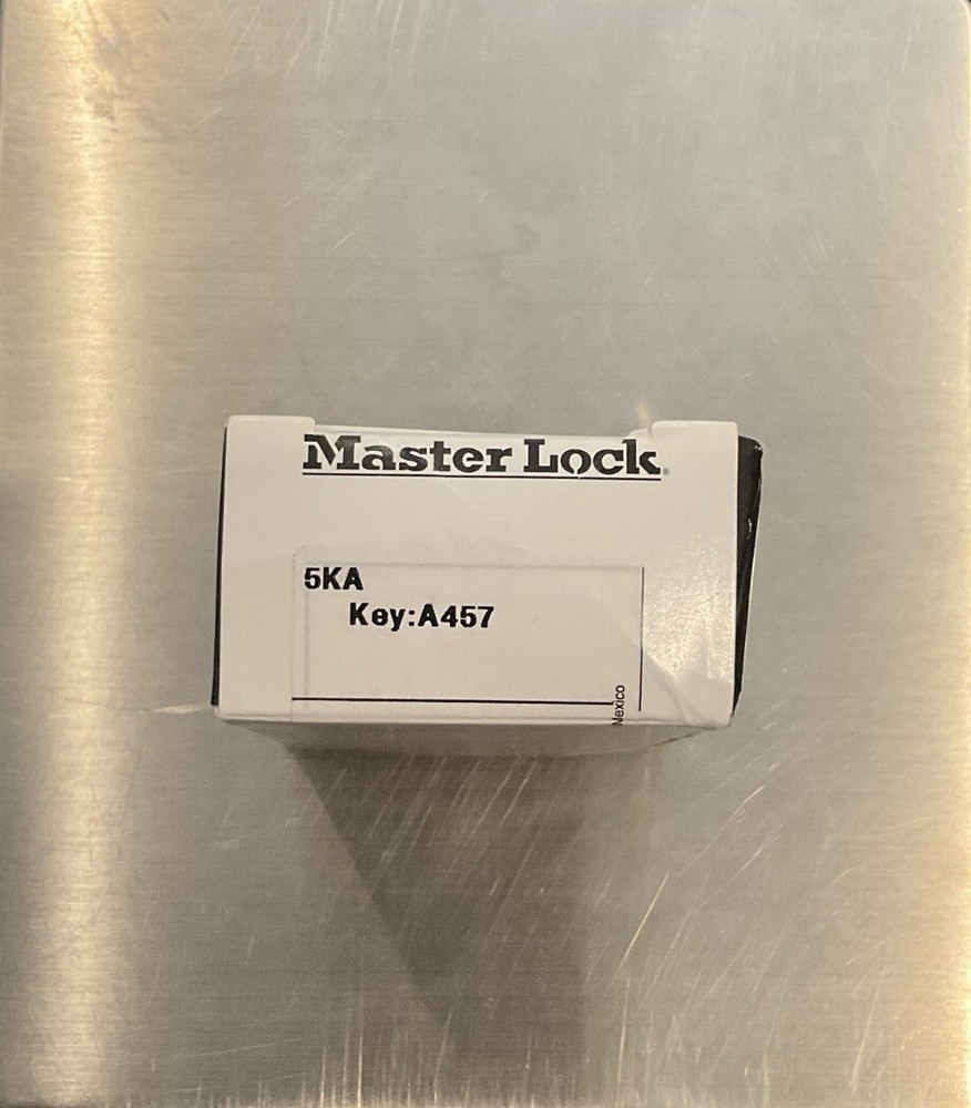 Master Lock 5KA Key: A457 Keyed Alike - Comes With 2 Keys