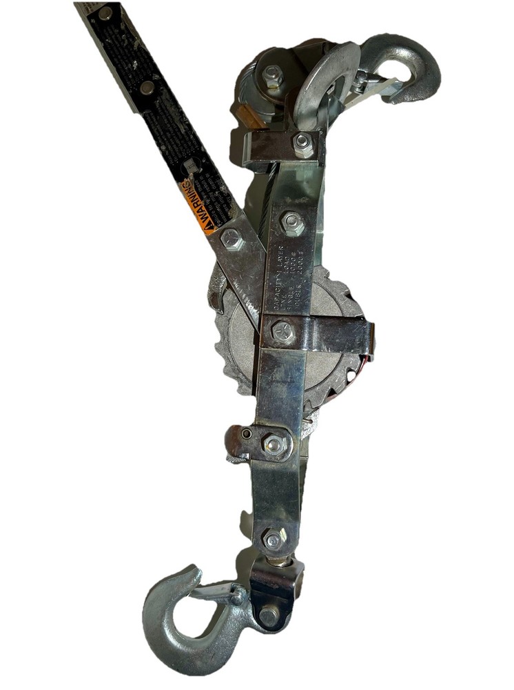 DAYTON Ratchet Puller 2Z449C Capacity 1000/2000 Lbs Nice Condition