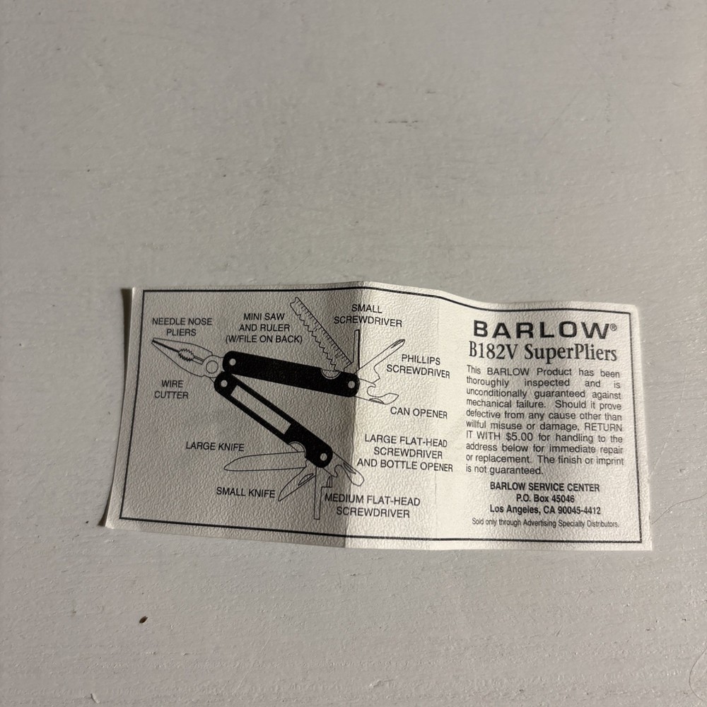 Vintage John Deere Multi Tool. Barlow B182V