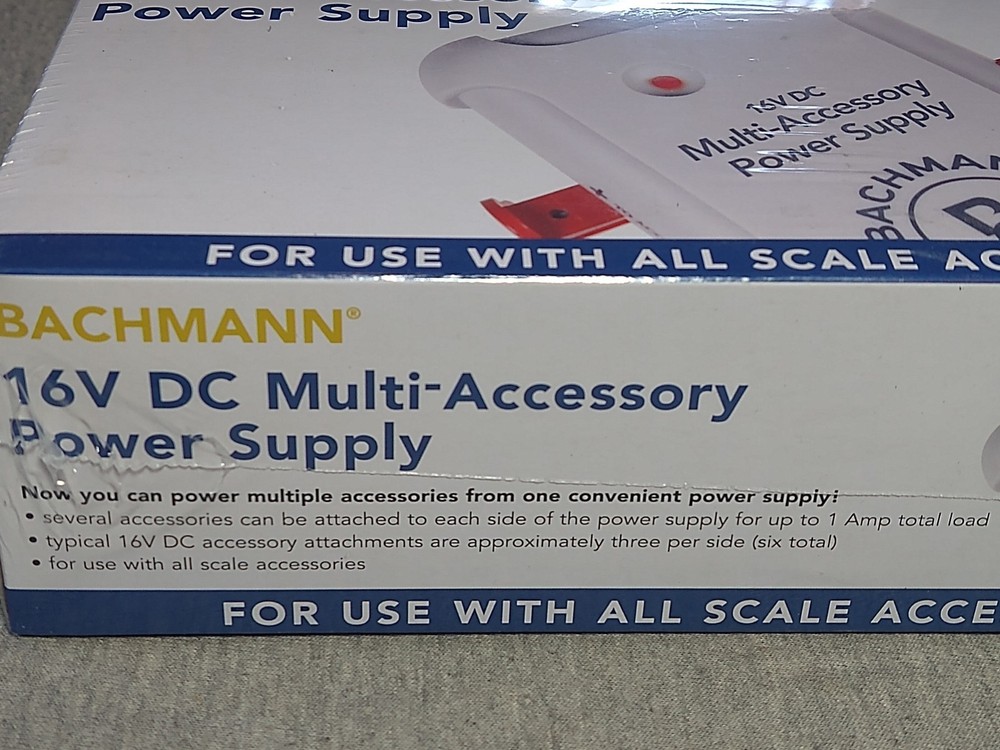 Bachmann All Scale 16V DC Multi-Accessory Power Supply ~ TS