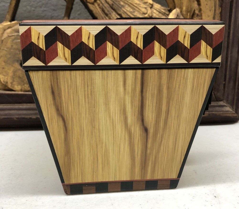 PUNCH STUDIO Into the Woods Pattern Storage / Home Decor Box