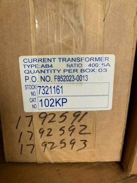 Astra Type AB Instrument Current Transformer