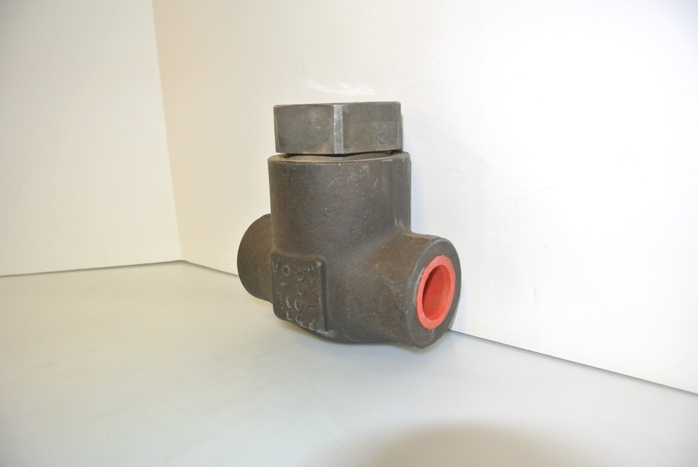 1" VOGT FLOWSERVE 2191 CHECK VALVE THREADED A105 NEW