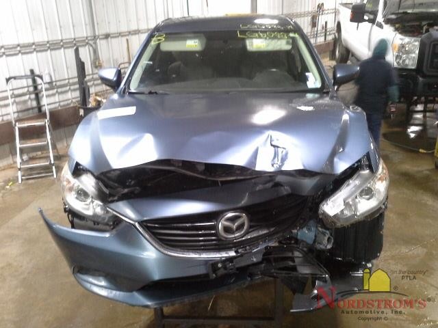 2014 Mazda 6 Driver Front Headrest Only Gray Vinyl