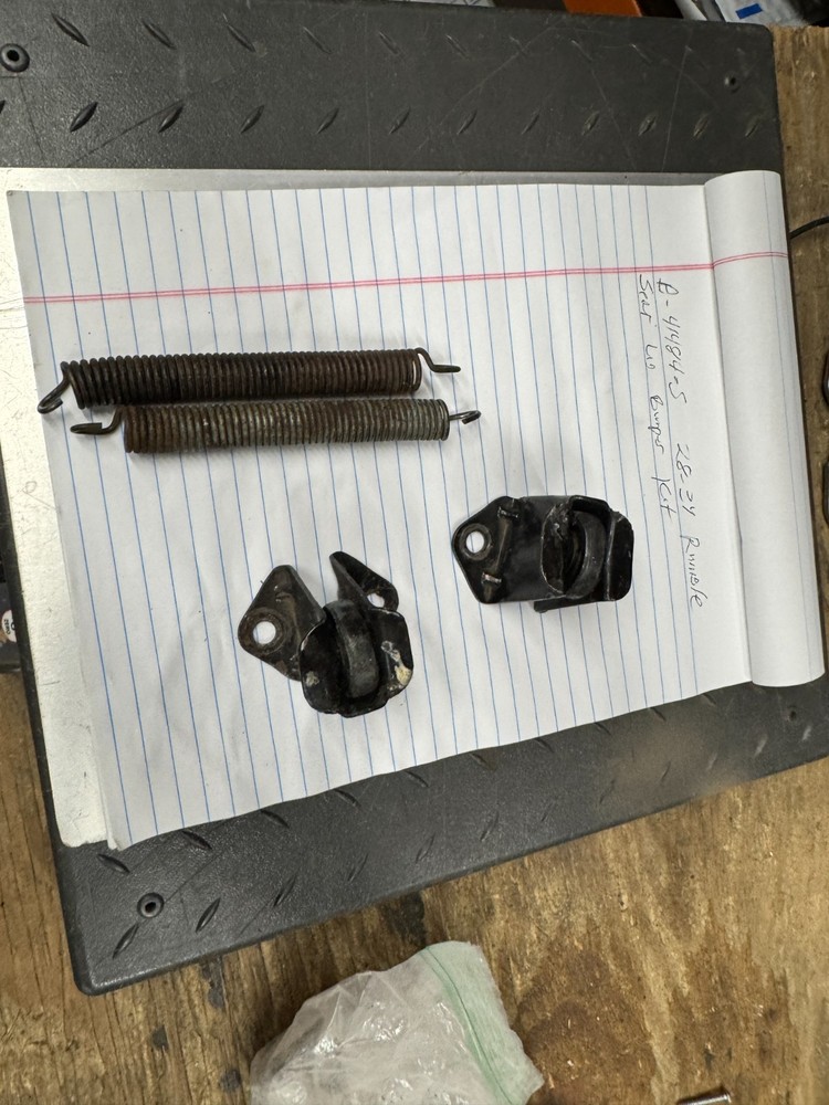 1938 chevrolet seat rollers and springs