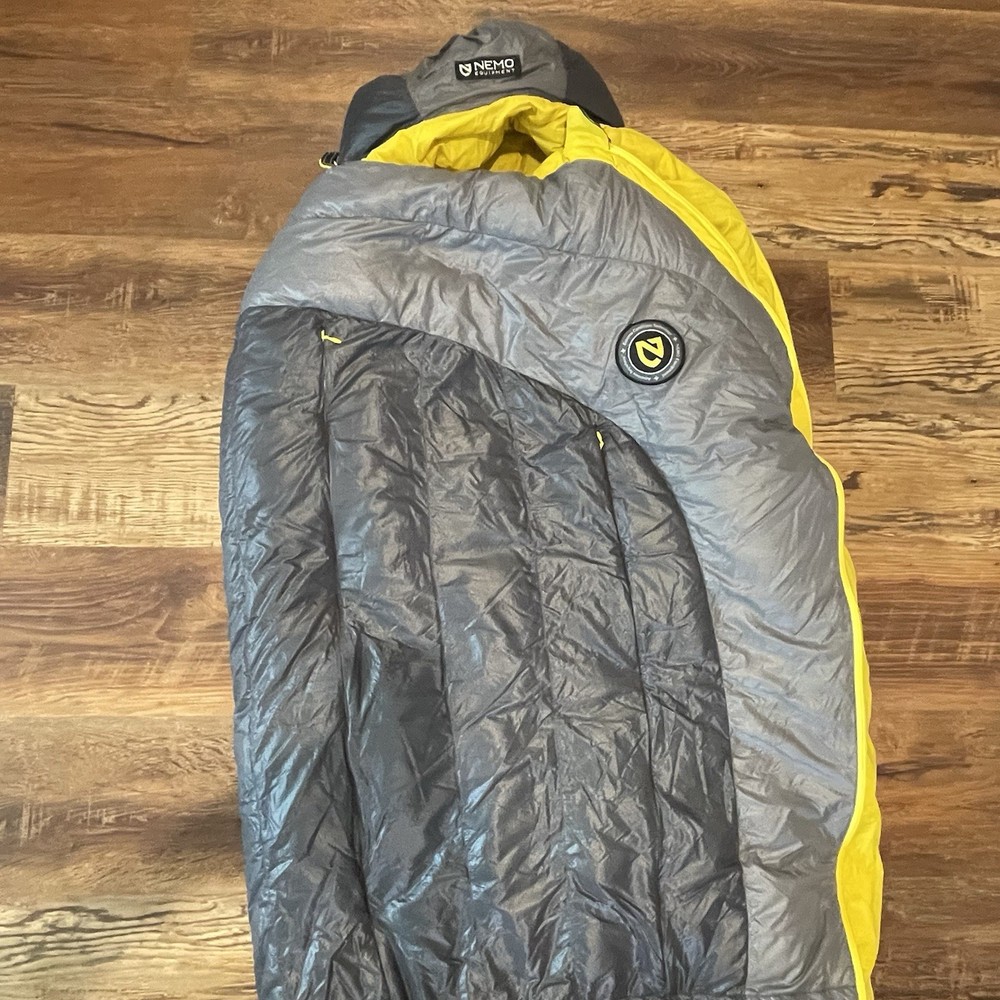 Nemo Sonic Down 0 Degree Down Mummy Sleeping Bag, Stuff Sack & Storage Bag