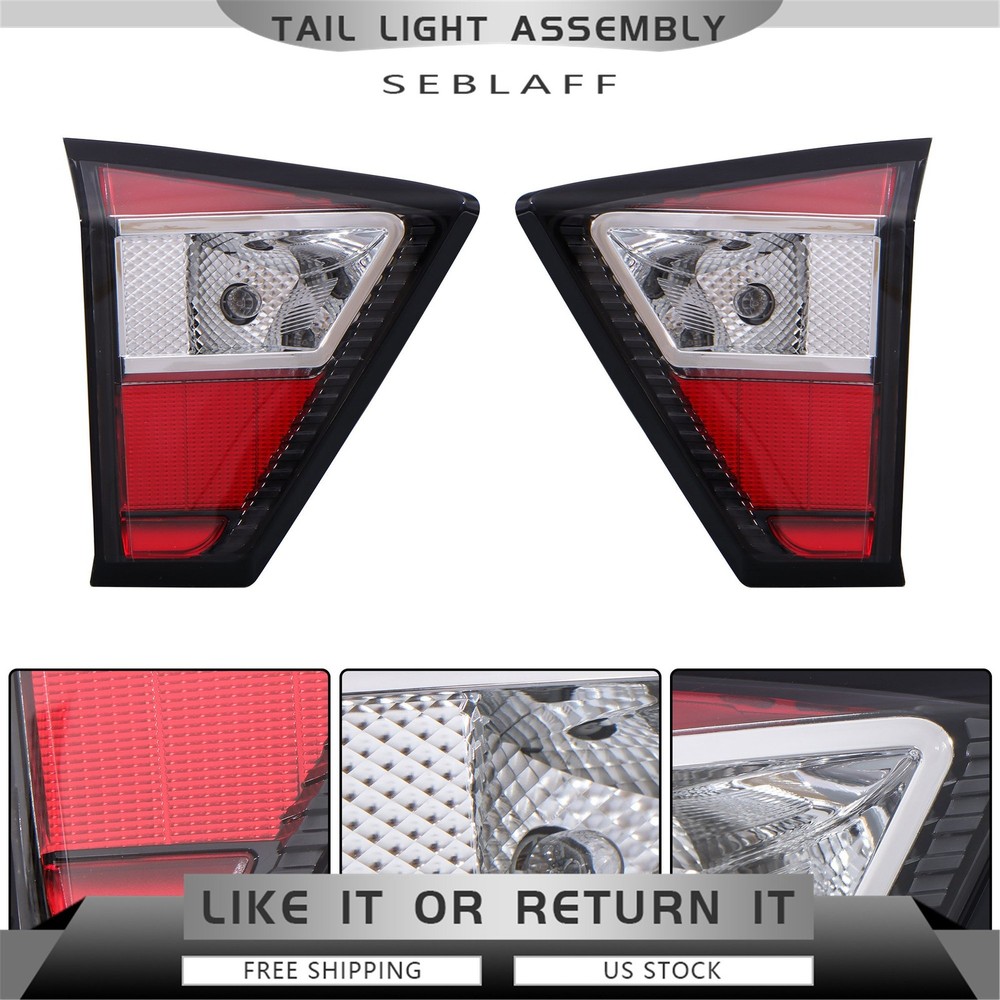 Halogen Tail Lights For Ford Escape 2017-2019 Rear Left&Right Inner Tail Lamps