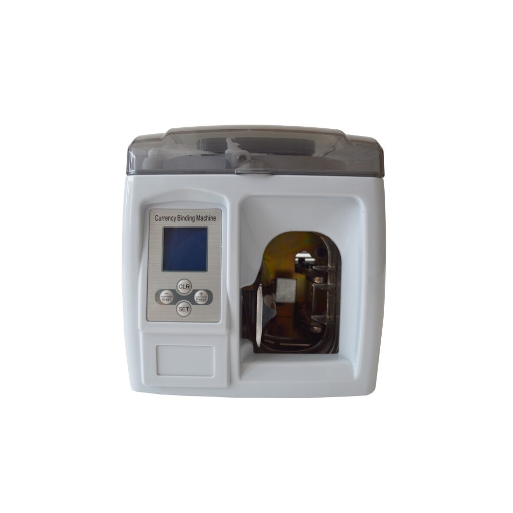 110V Currency Paper Tape Binding Machine Automatic Money Packing Machine