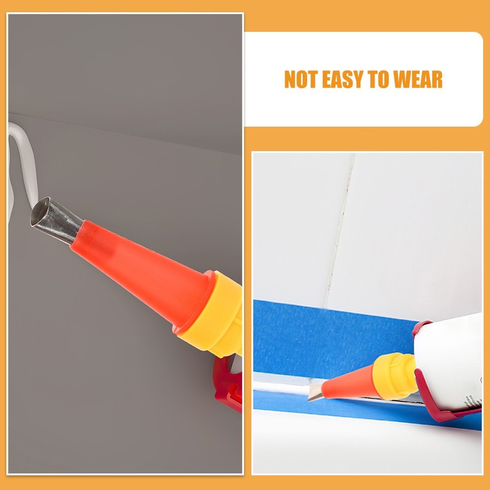 Reusable Caulking Nozzle Tips Applicator Extension Replacement Sealing