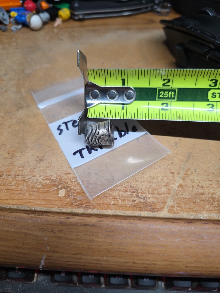 Vintage Thimble Marked STERLING Size 9 Marked