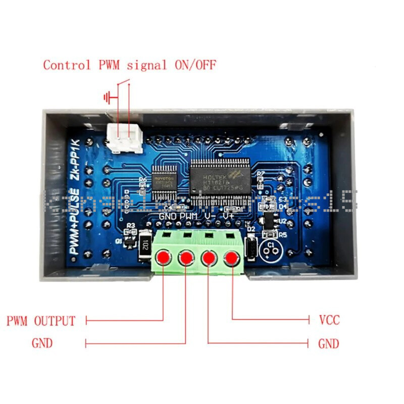 Dual Mode PWM Generator Pulse Generator Frequency Duty Cycle Adjustable Module K