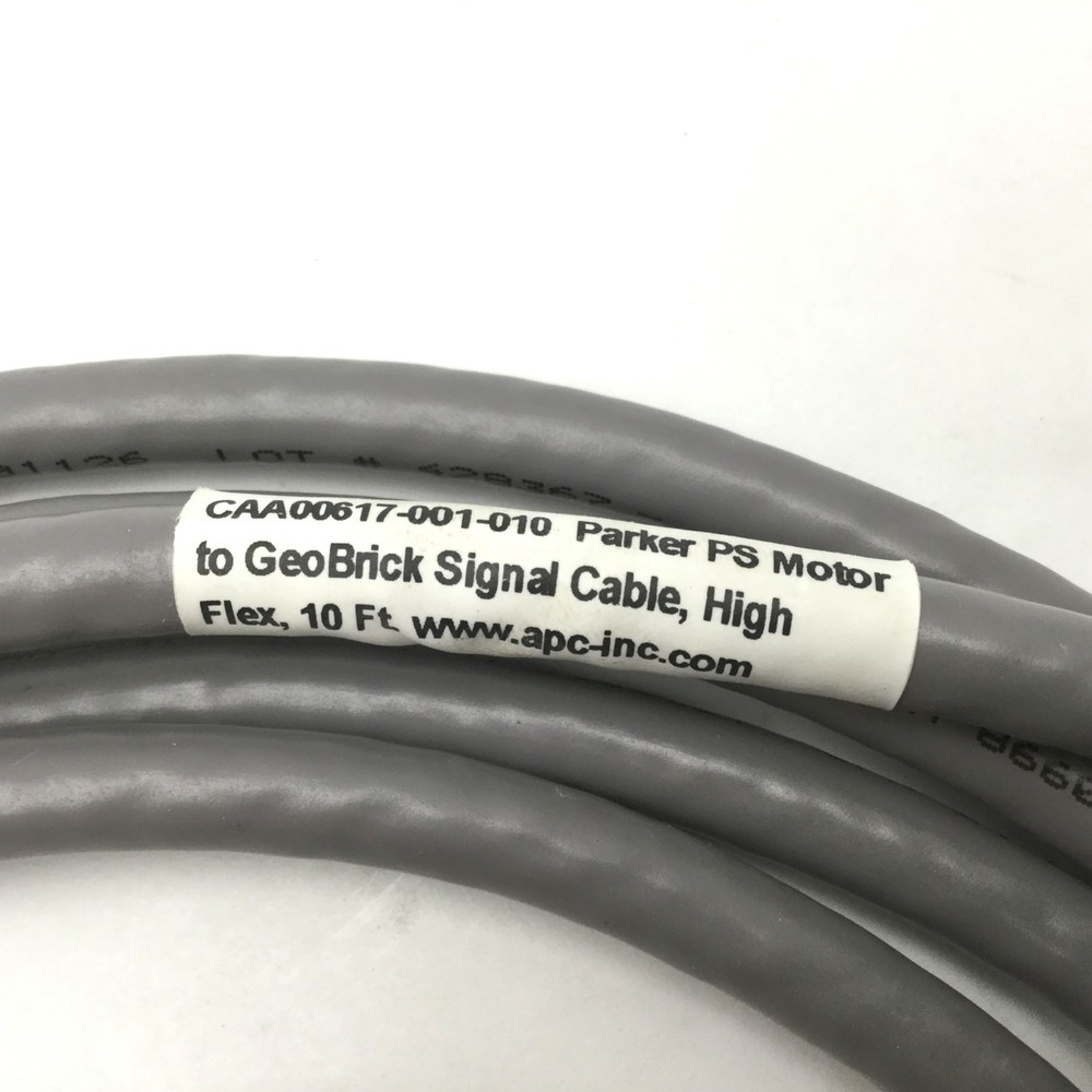 APC CAA00617-001-010 Parker PS Servo Motor Encoder To GeoBrick Drive Cable 10FT