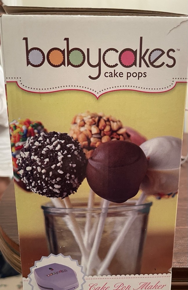 NIB Baby Cakes Cake Pop Maker Never Used Original Box