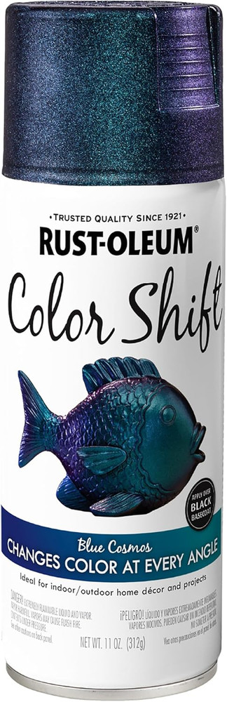 Rustoleum Color Shift Spray Paint, 11 Ounce, Cosmos Blue