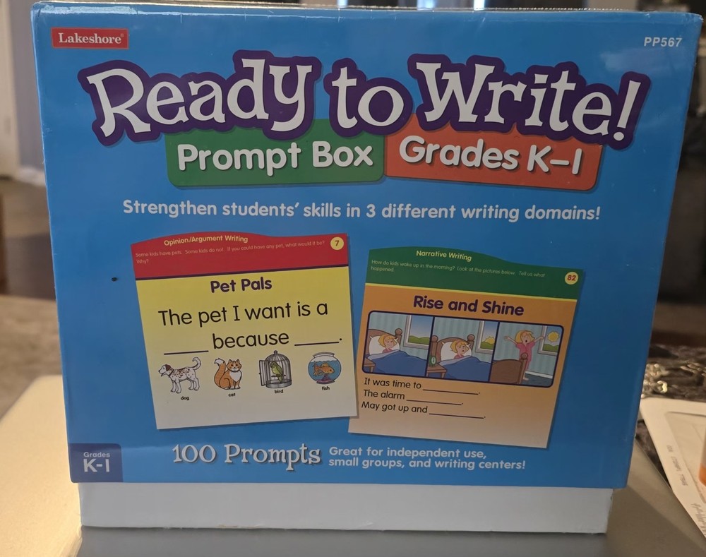 Ready to Write! Prompt Box Grades K-1