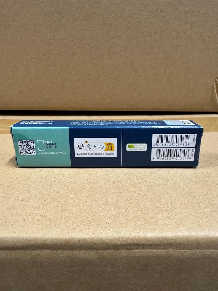 Arctic Mx-6 (8 G) - Ultimate Performance Thermal Paste For Cpu, Consol