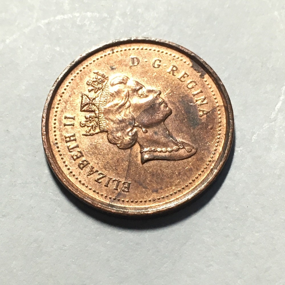 1999 CANADA ONE CENT COIN .