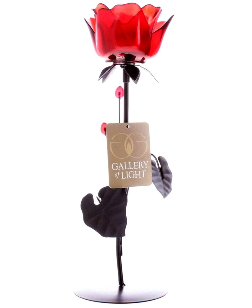 ROMANTIC!,,,RUBY ROSE LOVE VOTIVE CANDLE HOLDER ** NIB