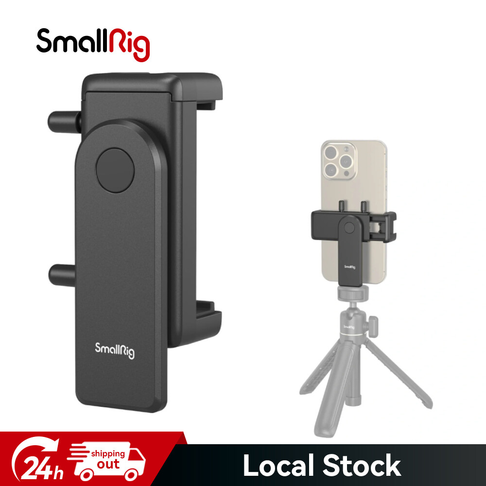 SMALLRIG Universal Phone Holder Easy Loading Fast Switch Phone Clamp Supports