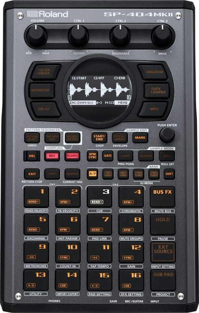 ROLAND SP-404MKII new Creative Sampler Beatmaking Machine