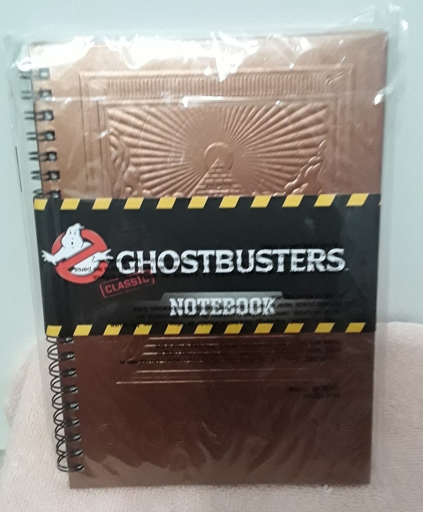 Ghostbusters 2019  Designed Hard Cover Spiral Ringed Notebook New