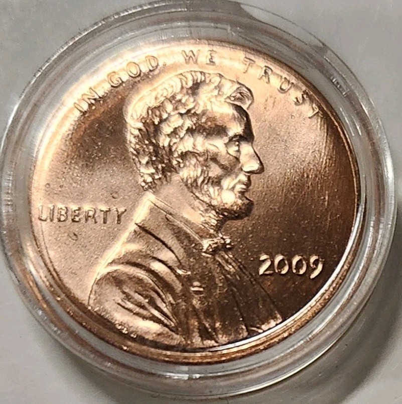 US Mint 100% Untouched 2009 Lincoln Bicentennial Cent “Professional Life”