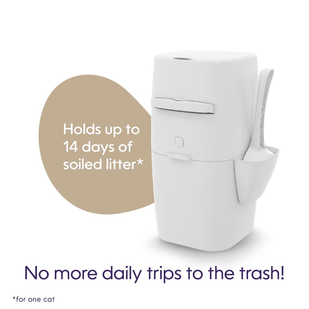 Essential Cat Litter Disposal System Odor control includes One Starter refill