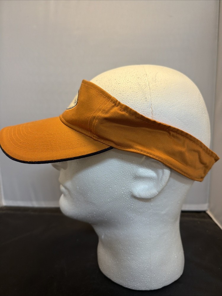 Tabyana Beach Orange Golf Visor adjustable