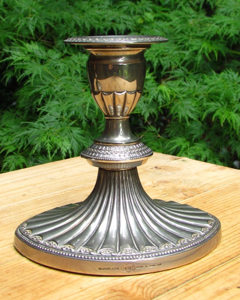 Falstaff Vintage Silver Plated Candlesticks
