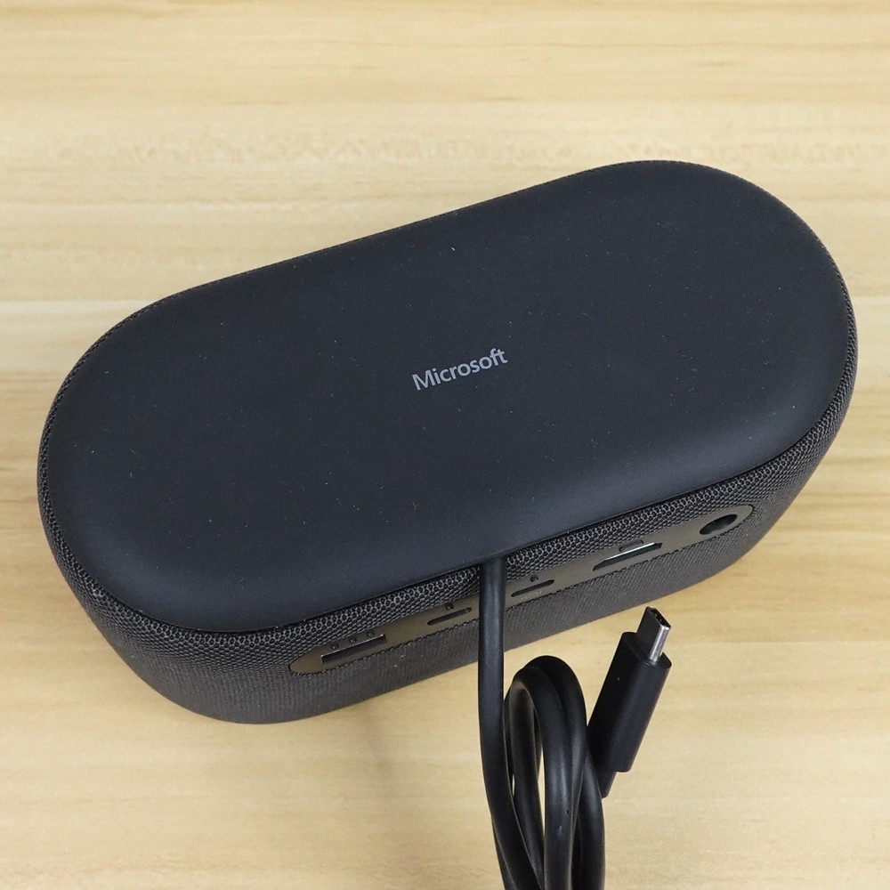 Microsoft Audio Speaker Phone & Pass-Through Charging Dock USB-C HDMI
