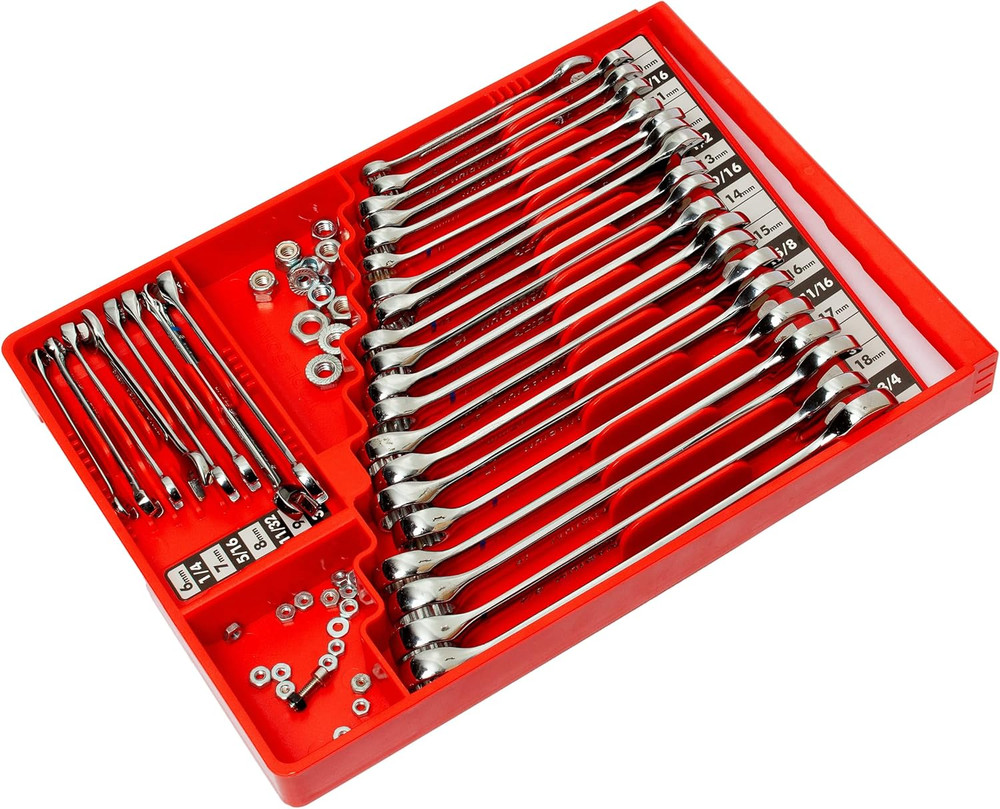 Wrench Organizer - Red