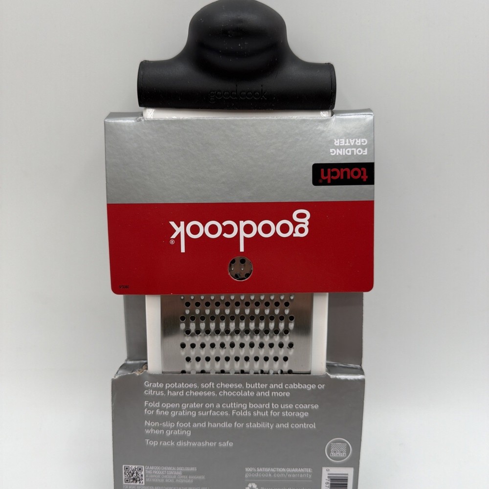 Good Cook Fold One Size Black and Red Grater 2 Pack