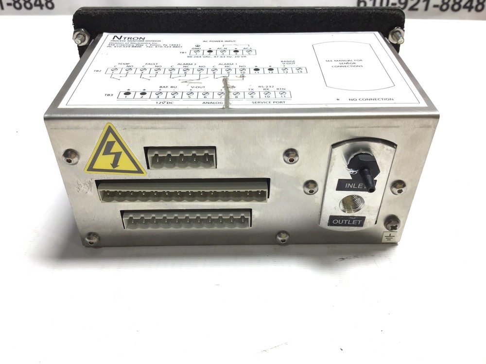 Ntron 5100 Process Analyzer Remote Sensor AC Power Unit
