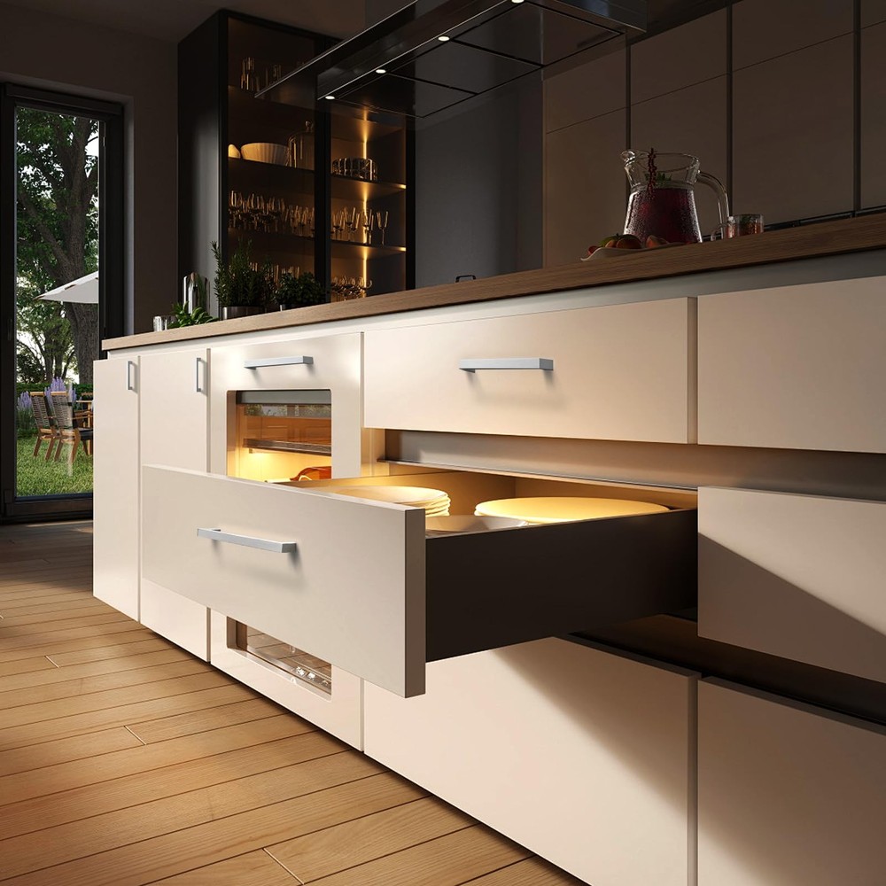 Cabinet Pulls - Solid Zinc Alloy Kitchen Cabinet Handles & Knobs for Drawers,...