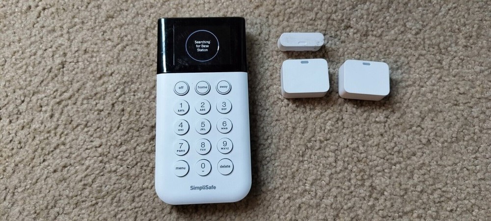 SimpliSafe Home Security System Replacement Keypad Remote White #SSKP3