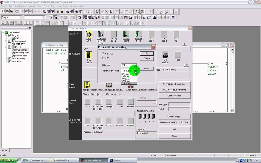 Ladder Logic Automation GX DEV Developer FX Training Course Lessons, Examples CD