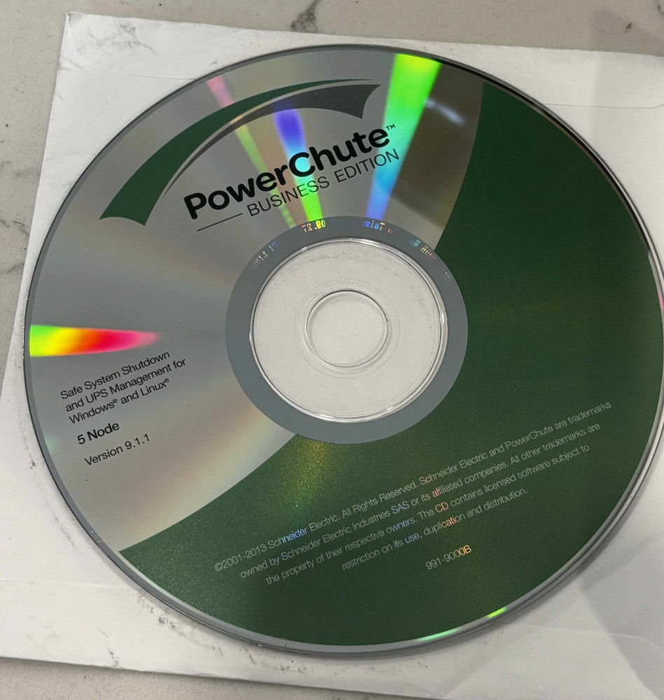 PowerChute Business Edition Version 9.1.1 CD Node New